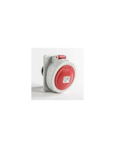 BASE EMPOTRAR INCLINADA IP66-IP67 3P+N+T 200/346 240/415V 16A 6H IDE 03803 (EMBALAJE DE 8 UNIDADES)