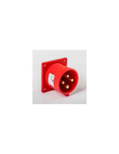 CLAVIJA EMPOTRAR RECTA IP44 3P+T 480/500V 32A 7H IDE 05115