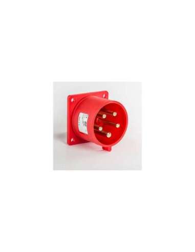 CLAVIJA EMPOTRAR RECTA IP44 3P+N+T 500V 32A 7H IDE 05116