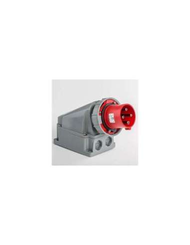 CLAVIJA MURAL IP66-IP67 3P+T 480/500V 63A 7H CONTACTO PILOTO IDE 05672