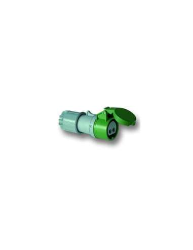 BASE AÉREA BAJÍSIMA TENSIÓN IP44 2P 24/42V (100/200HZ) 16A 4H IDE 08449
