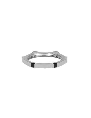 TUERCA EQUIPOTENCIAL M20 LATON NIQUELADO 229204 - A000192157 INTERFLEX 229204 (EMBALAJE DE 20 UNIDADES)