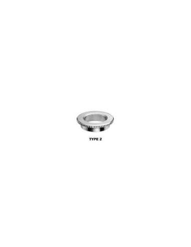 REDUCCION DE ROSCA MACHO M32 A HEMBRA M20 LATON NIQUELADO - A000192747 INTERFLEX 853220 (EMBALAJE DE 50 UNIDADES)