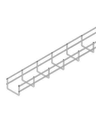VIAFIL BANDEJA DE REJILLA 60 X 60 mm ACERO INOXIDABLE - A000195246 INTERFLEX R0606I (EMBALAJE DE 24 METROS)