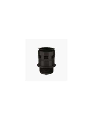 RACOR RECTO NYLOFIX-PLUS DN29 M32 PA NEGRO - A000195673 INTERFLEX MIR-29M32N (EMBALAJE DE 30 UNIDADES)