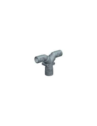 Derivación DT DN17x17x17 negro - A000466973 PEMSA 32065444 (EMBALAJE DE 10 UNIDADES)