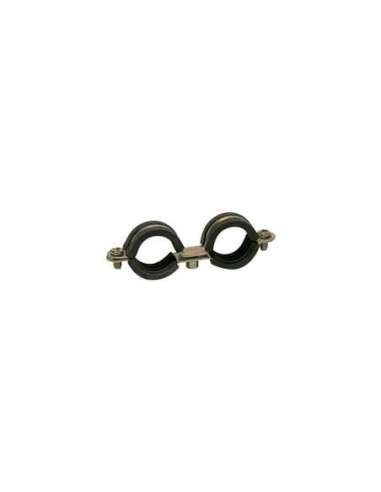 Abrazadera metálica doble Isofónica M6 tipo LID Ø - A000484965 CELLPACK 9B22LID (EMBALAJE DE 25 UNIDADES)