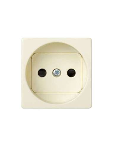 Base de enchufe bipolar 16 A 250V~ con dispositivo seguridad y embornamiento a tornillo - A000608078 SIMON 27431-62