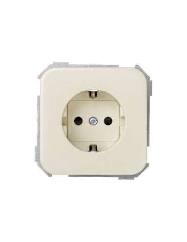 Base de enchufe schuko 16 A 250V~ con dispositivo seguridad y embornamiento a tornillo - A000608111 SIMON 31432-61