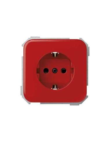 Base de enchufe schuko 16 A 250V~ con dispositivo seguridad y embornamiento a tornillo - A000608114 SIMON 31432-67
