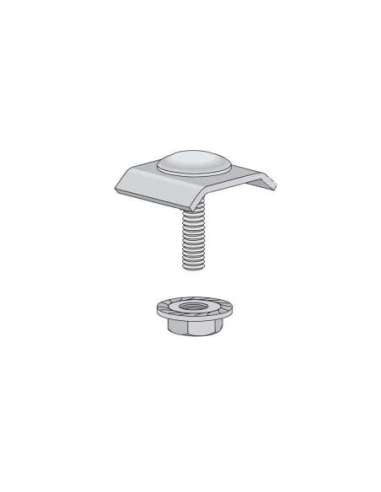 KIT BRIDA PARA FIJACION VIAFIL A SOPORTE CINCADO Z3 - A000612196 INTERFLEX FSRZ3 (EMBALAJE DE 50 UNIDADES)