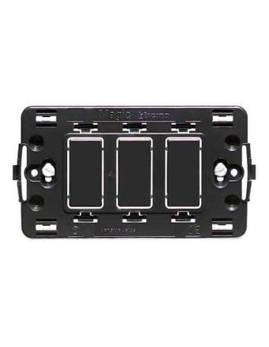 Soporte para placas Magic 3 módulos - A000613964 BTICINO 503R (EMBALAJE DE 200 UNIDADES)