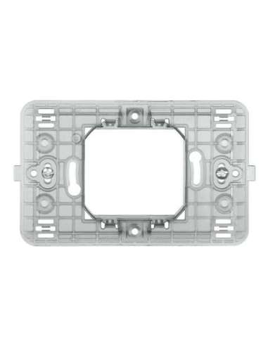 Soporte a tornillos para placas Màtix 2 módulos centrados - A000613965 BTICINO 503S/2A