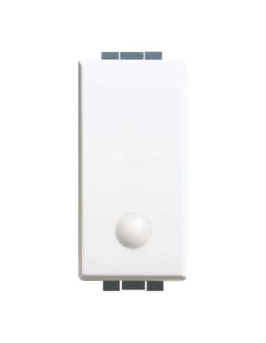 Cruzamiento Luna luminoso 16 AX-250 V~ - borne a tornillo - 1 módulo - Blanco - A000614527 BTICINO C4004L