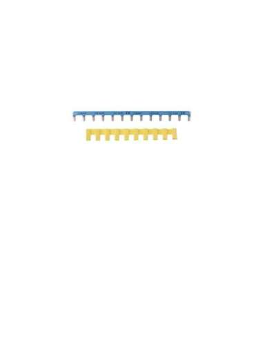 Puente de unión unipolar 63A azul - A000630446 HAGER KB163N