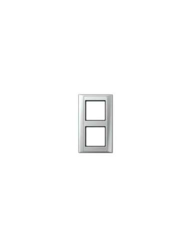 Marco doble A PLUS aluminio - A000657591 JUNG AP582AL