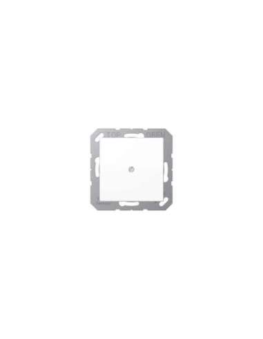 Placa con salida cable AS bl. alpi - A000657689 JUNG AS590AWW
