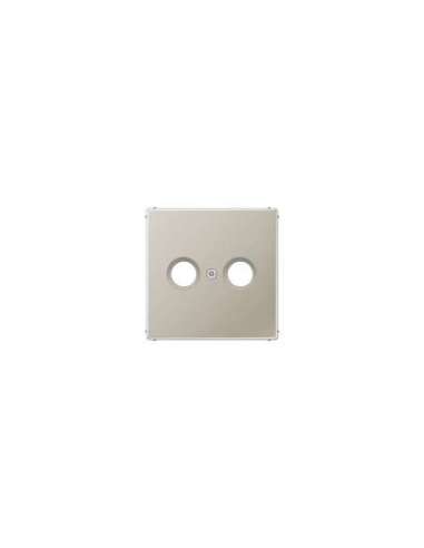 Placa toma TV. LS acero - A000658573 JUNG ES2990TV