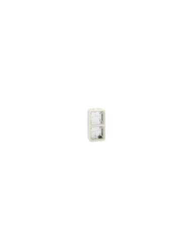 Caja con conos Plexo modular blanco - 2 elementos verticales - A000724336 LEGRAND 069691