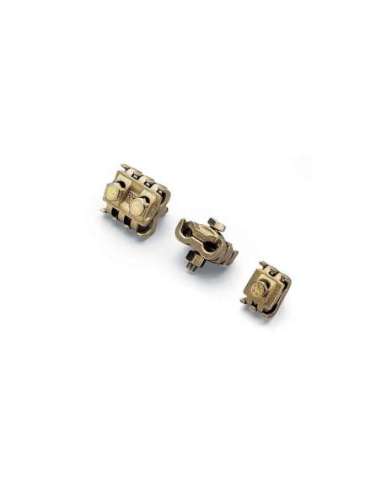 GRAPA LATÓN 2 TORNILLOS SECCIÓN 6-16MM² PARA DERIVACIÓN DE CONDUCTORES - A000757062 CEMBRE 2333 (EMBALAJE DE 50 UNIDADES)