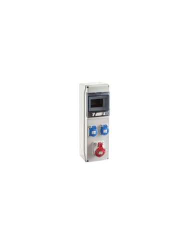 COFRET IP54 CON TOMAS DE CORRIENTE 1x6 MÓDULOS (CSN6PT) - A000787875 IDE SV6302