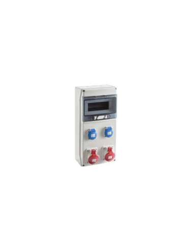 COFRET IP54 CON TOMAS DE CORRIENTE 1x9 MÓDULOS (CSN9PT) - A000787881 IDE SV9301