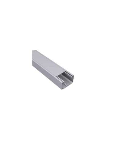 93 Canal 1 tapa anodizado gris 50x100 Aluminio 93021-33 - A000791517 UNEX 93021-33 (EMBALAJE DE 4 METROS)