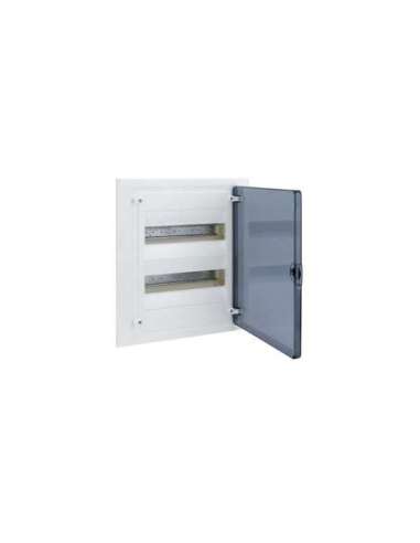 Caja empotrar golf VF con 2 filas 24 módulos transparente regleta - A000794193 HAGER VF212TE