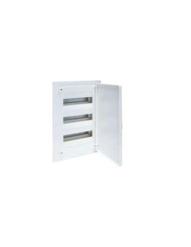 Caja empotrar golf VF con 3 filas 36 módulos opaco blanca regleta - A000794197 HAGER VF312PE