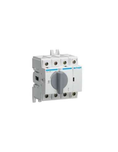 Interruptor maniobra mando rotativo 4P 80A 70mm - A000805690 HAGER HAC408