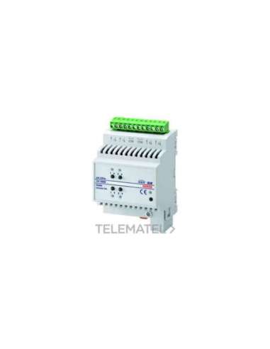 ACTUADOR PARA PERSIANAS ENROLLABLES - 2 CANALES - 6A - KNX - IP20 - 4 MÓDULOS DIN - A000822181 GEWISS GW90856