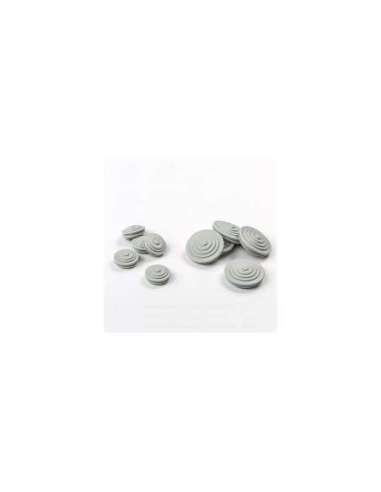 CONOS PLÁSTICOS DIÁMETRO 25 MM - LIGHT IDE 77952 (EMBALAJE DE 50 UNIDADES)