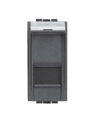 Base RJ45 Livinglight - Cat. 6 - UTP - 1 módulo - Antracita - A000836777 BTICINO L4279C6
