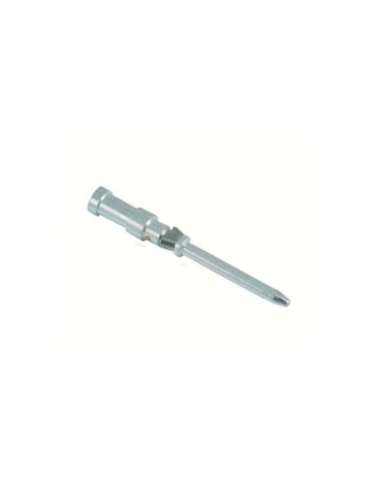 CONTACTO MACHO PARA ENGASTAR 10A SECCION 15 mm2 PLATEADO - A000850356 INTERFLEX 7100.4215.0 (EMBALAJE DE 100 UNIDADES)