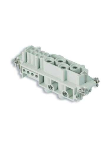 BASE MOLEX MIXTA S-K CONEX. C/TORN. 4P 80A 400V+8P 16A 230V 7312.6043.0 - A000850418 INTERFLEX 7312.6043.0