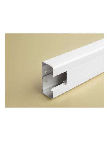 Canal DLP de clipaje directo 50x105 - 1 tapa 45mm - L. 2m - Blanco - A000851310 LEGRAND 075602 (EMBALAJE DE 12 METROS)
