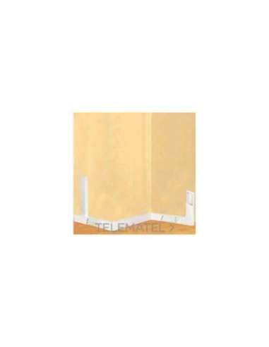 Canal de distribución EUROQUINT 25x40 - 2 compartimentos - 2 mts - Blanco - A000851345 LEGRAND 610111 (EMBALAJE DE 48 METROS)