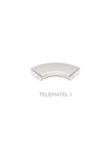 Ángulo plano con tapa OMEGA - 100x75- Gris RAL 7030 - A000851493 LEGRAND 637813 (EMBALAJE DE 4 UNIDADES)
