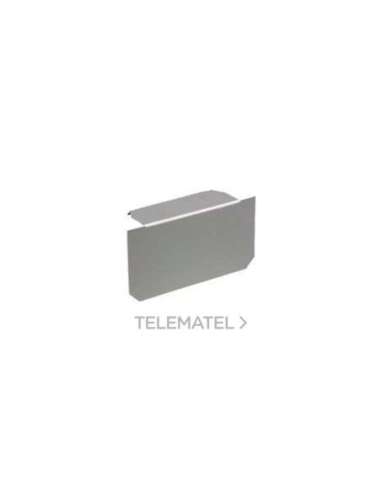Tapa final con tapa OMEGA - 100x75- Gris RAL 7030 - A000851498 LEGRAND 637818 (EMBALAJE DE 2 UNIDADES)