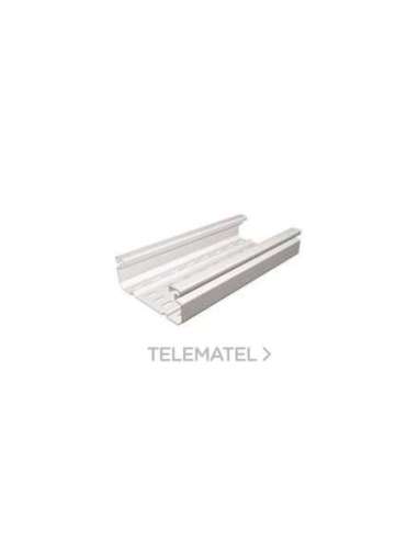 Bandeja portacables OMEGA - 150x75 - Perforada - 3 mt - Gris RAL7030 - A000851500 LEGRAND 637821 (EMBALAJE DE 12 METROS)