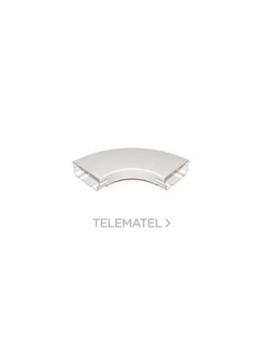 Ángulo plano con tapa OMEGA - 200x75- Gris RAL 7030 - A000851509 LEGRAND 637833 (EMBALAJE DE 2 UNIDADES)