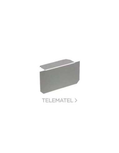 Tapa final con tapa OMEGA - 200x75- Gris RAL 7030 - A000851514 LEGRAND 637838 (EMBALAJE DE 2 UNIDADES)