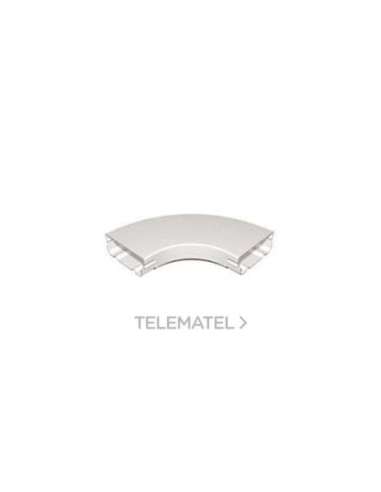 Ángulo plano con tapa OMEGA - 200x100- Gris RAL 7030 - A000851543 LEGRAND 637903