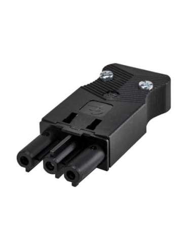 Conector rápido aéreo Hembra de 3 polos con alojamiento para sistema de bloqueo de la - A000872584 CON_CON CR0003/14