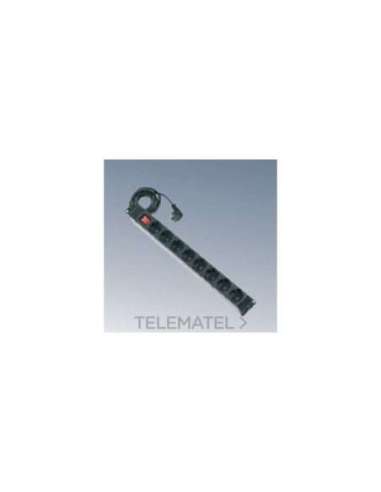 Electroblock 8 Schuko+cable+int. grafito - A000872626 CON_CON F1118/14