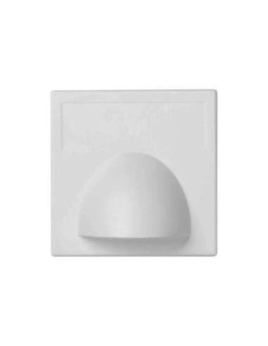 Placa embellecedora para salida de cableado de 1 elemento blanco Simon K45 - A000872705 CON_CON K10/9