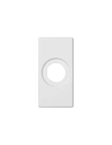 Placa embellecedora para 1 conector S-Video de 1 elemento blanco Simon K45 - A000872728 CON_CON K103/9