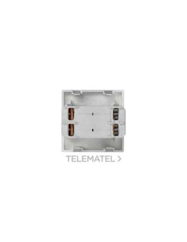 Magnetotérmico 10 A de 1 elemento con placa embellecedora aluminio Simon K45 - A000872741 CON_CON K106A/8