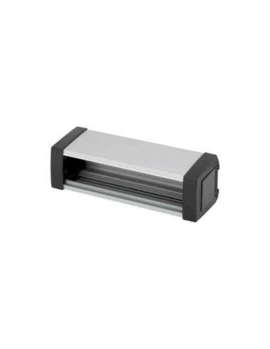 Perfil de aluminio Ofiblock Plus de 3 elementos grafito Simon K45 - A000873000 CON_CON KFP103/14