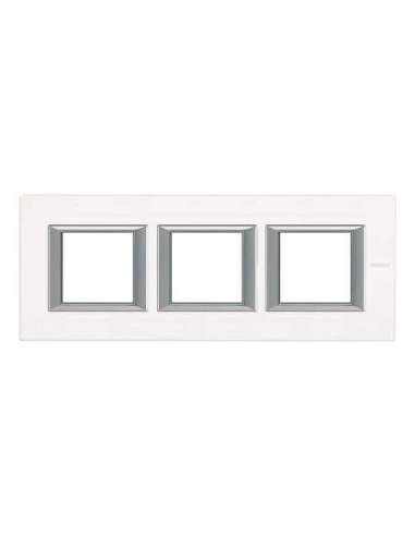 AX-PLACA 2X3M HOR CRISTAL BLAN HA4802M3HVBB - A000880559 BTICINO HA4802M3HVBB